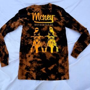 McCrey Motocross Reverse Tie Dye Long Sleeve Tee size XS One of One. Badseed